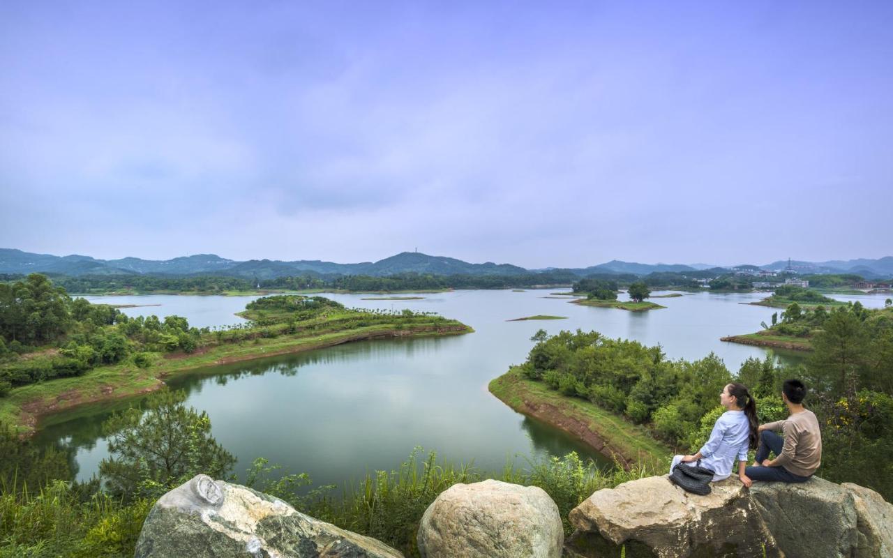 Intercontinental Heilong Lake, An Ihg Hotel Meishan (Sichuan) Exterior foto