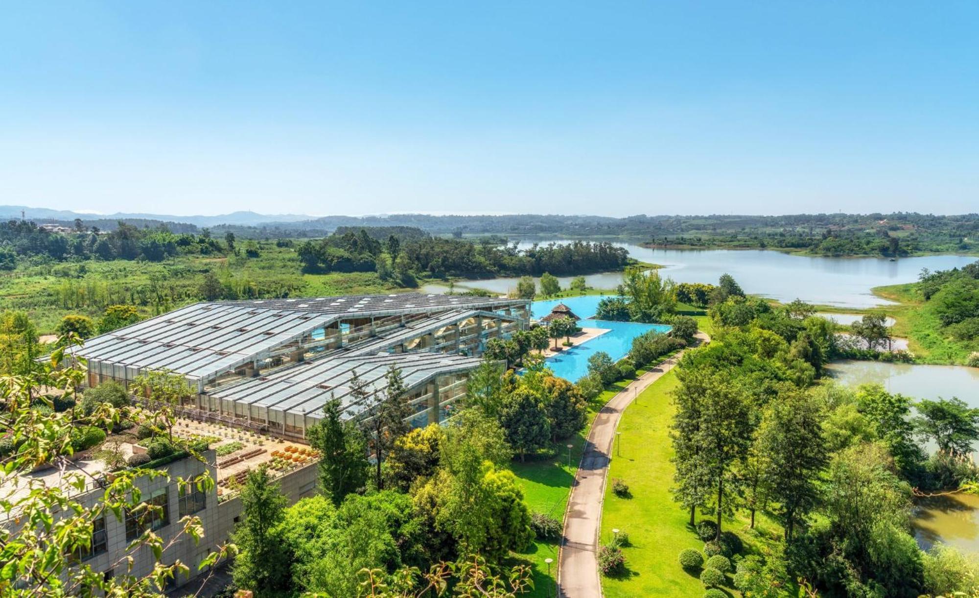 Intercontinental Heilong Lake, An Ihg Hotel Meishan (Sichuan) Exterior foto