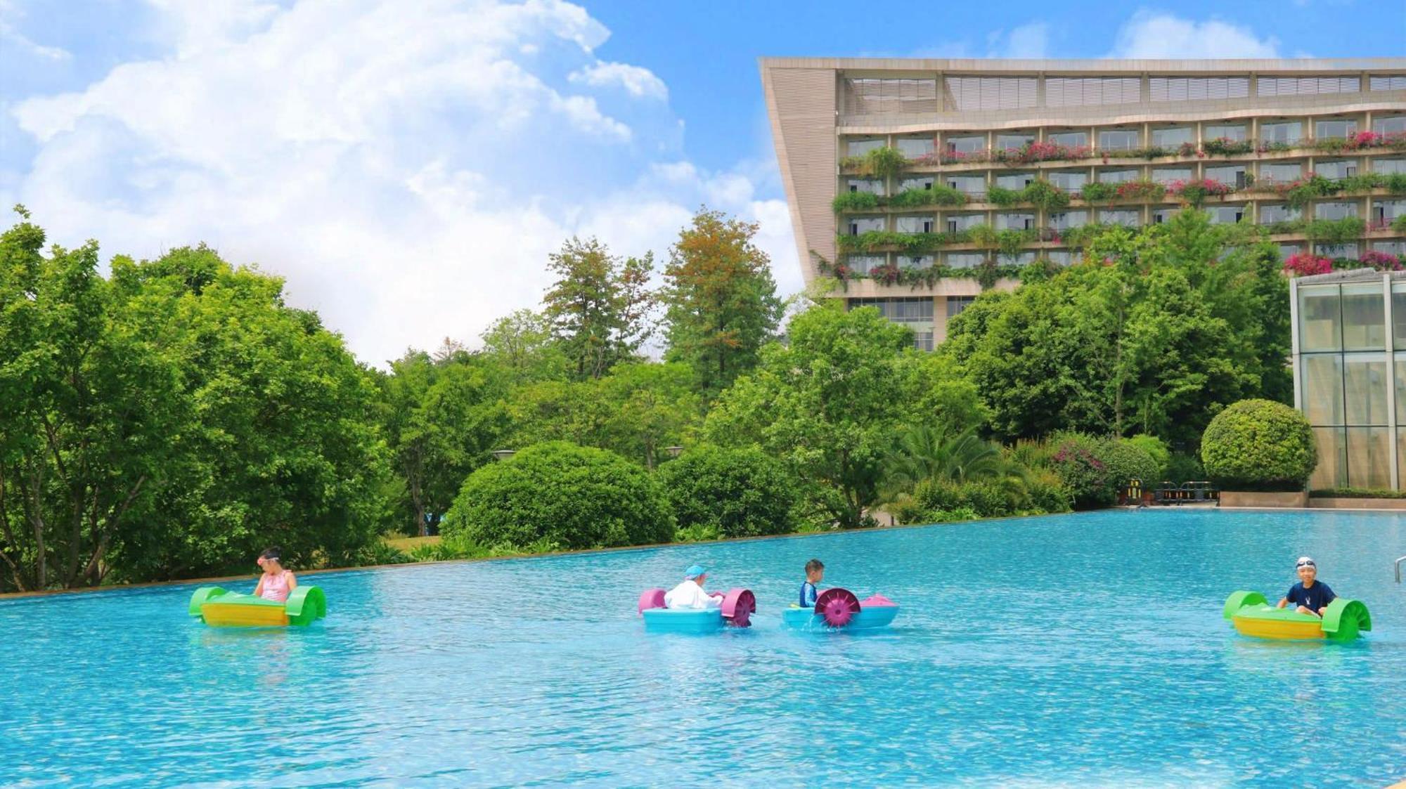 Intercontinental Heilong Lake, An Ihg Hotel Meishan (Sichuan) Exterior foto